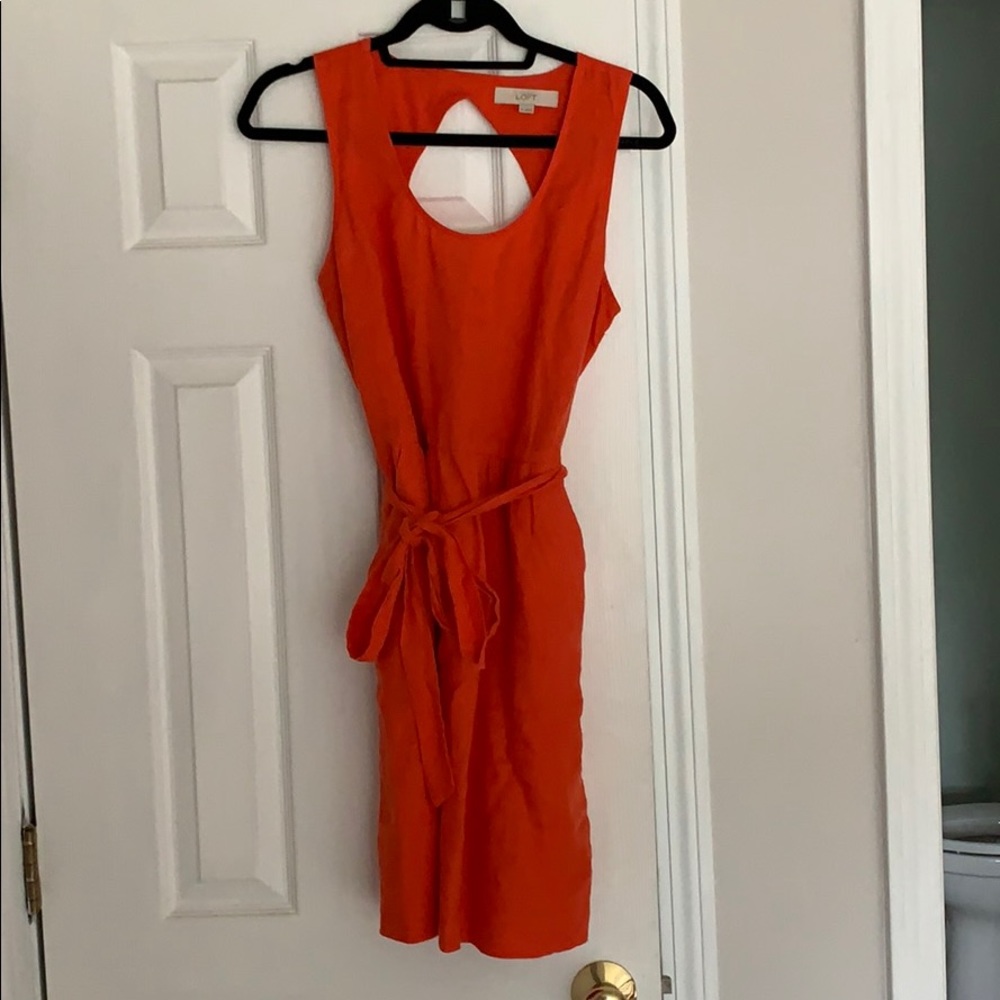 Linen dress